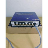 AUDIO PROCESSOR SMART AUDIO MINI DLMS 240 2 INPUT 4 OUTPUT GATE COMPRESSOR CROSSOVER EQUALIZER DELAY