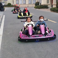 Double Parent-Child Kart Square Park Drift Kart Children Single Kart Influencer Remote Control Kart