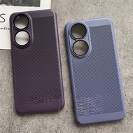 For OPPO A98 F23 5G – Cooling Heat Dissipation Phone Case with Lens Protection, Hard PC Mesh Case, S