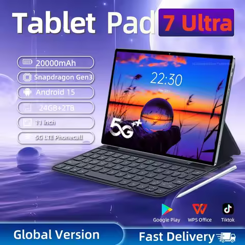 2025 Global Original MI Tablet Pad 7 Ultra 11 inch Android 15 24GB+2TB 20000mAh 5G Dual SIM Card WiF