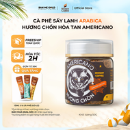[SALE 24/06 - 29/06] Cà Phê Arabica Hương Chồn Americano (50g) Cafe Chồn Hòa Tan Sấy Lạnh Arabica Th
