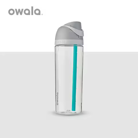 Owala FreeSip Tritan Drinks Bottle with Popper and Built-in Straw, 740ml