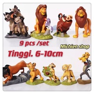 Lion King Figure Set 9 Miniature Display Toys Toppers