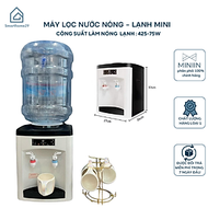 Máy Lọc Nước Nóng Lạnh, Cây Lọc Nước 2 Chiều Nóng Lạnh Mẫu Mới Công Nghệ Hàn Siêu Tích Kiệm Điện Tiệ