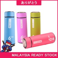 Arigatou [6oup] 450ml Portable Insulated Tumbler Thermos Insulated Water Bottle Home Outdoor Travel Mug Thermos Cup