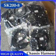 SK200-8 Excavator All Machinery Wiring Harness for Kobelco J05E Comple