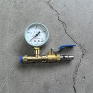Pneumatic Pressure Test Gauge Pressure Gauge Pressure Gauge Water Pressure Gauge Pneumatic Gauge Flo