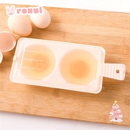 ROXUL Eggs Chicken Microwave Microwave Eggs Baking Food Gadget DIY 2 Eggs Draining Egg Boiler
