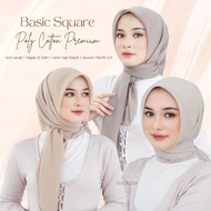 We-53 Basic Square - Alawiyahijab (Plain Square Double Hycont) Save
