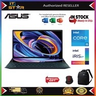 Asus ZenBook Duo 14 UX482E-AKA551TS | I5-1135G7 |Ram 8GBGB | 512GB SSD | Intel® Iris® Xe Graphics | laptop 14.0″