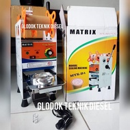 Mesin Cup Kap Siler Sealer 12 Sampai 22 oz 220 Volt 50 HZ Alat Pres Presan Penyegel Tutup Penutup Bo