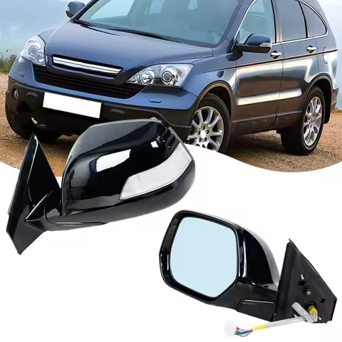 5/7/9PIN Car Accessories Auto Outside Door Rearview Mirror Assemblys For HONDA CRV CR-V RE1 RE2 RE4 