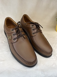 Giày đốc nam da bò cao cấp Giày gồ cột dây đế nâu cá tính- G88 Giày SAGO’S Bảo hành 12 thá