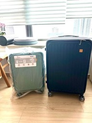 Pierre Riche 24及20吋前揭式行李箱 (買已使用24吋，送全新20吋手提行李)