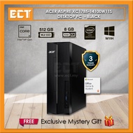 Acer Aspire XC1785-14100W11S / 14400W11S Desktop PC (I3-14100 / I5-14400 4.70GHz, 512GB SSD,8GB D5,I