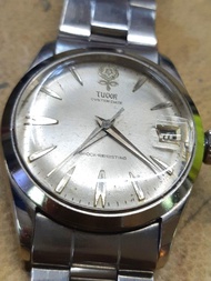 古佬刁陀大花 手錶  上鏈 日曆 34mm