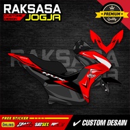 Yamaha Aerox new transparent striping sticker, minimalist racing vinyl ZK-10