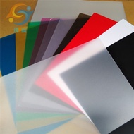 Frosted pp Film Material Transparent PVC Film Material Frosted Plastic Hard Film Board Plastic Film 