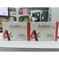 Aveflon Tablets Ubat Buasir Berdaftar KKM MAL18016141X 30 biji sekotak ada 3 keping (10biji x 3 stri