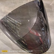 GRACSHAW G919I GLAZZO MONO PASTEL DARK GREY HELMET