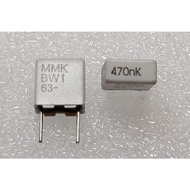 Kemet MMK 0.47uf 470nf 474 k 63V Polyester Film Capacitor Type