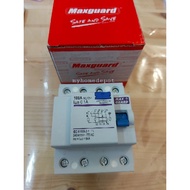 Maxguard 100A 4P 100mA ELCB / RCCB