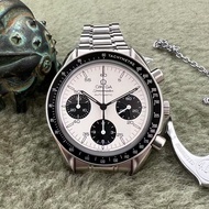 Omega Speedmaster series rare earth Panda plate stainless steel material