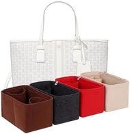 LinerLink Bag Organizer for Tory Burch Large Gemini Link Tote Bag(39L x 29H x 14.5D cm)|Handmade Custom Bag Insert|2mm Felt Bag Liner|Women Handbag Shaper (Red, Style C)