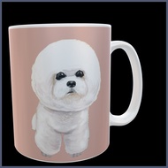 ⊙ ∣ ARTSY-BICHON FRISE COFFEE MUG COLLECTION