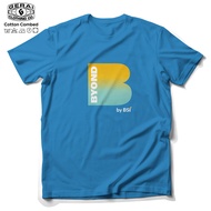 Kaos distro byond by bsi / baju byond by bank syariah indonesia