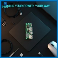 YRX DIY  Case PD225W Battery Storage Box Fast Charging 1260110 Holder  for Outdoor Camping Use .