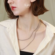 Soleil-Argent Halo (Stainless Steel) Necklace