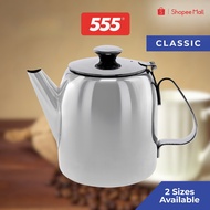 555 Classic Stainless Steel Coffee Pot - 304 Stainless Steel - For Coffee, Tea, Beverage, Water