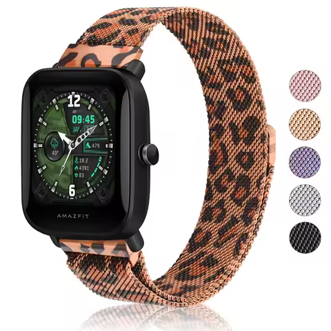 Metal Magnetic Strap For Amazfit GTS 2 mini/GTS 2e/ GTS 3/GTS 4 mini Band Bracelet For Amazfit GTR 4