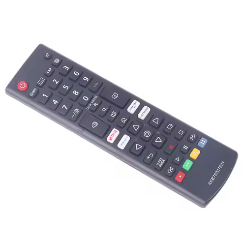 Universal TV Remote Control Portable Smart Remote Control Replacement Parts Lightweight AKB76037601 