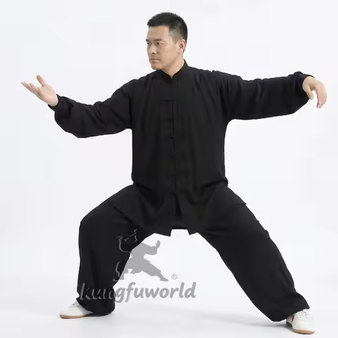 Summer Cotton Tai Chi Suit Martial arts Qigong Wing Chun Uniform Kung fu Wushu Jacket and Pants