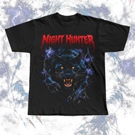 Plus Size Tshirt Night Hunter Design Tshirt Cotton or Big Size Ready Stock XS until 9XL