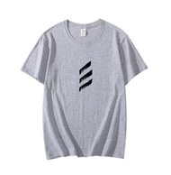 Kaos Pria Tiga Garis Pakaian Laki Laki Baju Cowok Kaos Lengan Pendek Oblong Distro Tshirt Man COD