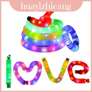 Pop Stress Tube Relieving Led Telescopic Tube Toy
