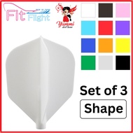 COSMO DART FIT FLIGHT DART FLIGHT - SET OF 3 - SHAPE