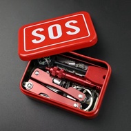 Emergency Kit SOS Survival Box Survival Kit Outdoor Equipment Field Survival Kit Camping Emergency T