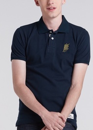 Rudedog เสื้อโปโล ชาย-หญิง สีกรม รุ่น racetrack (ราคาต่อตัว)