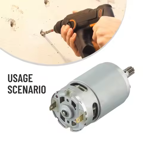 DC 18V 8 Teeth Motor RS-550VD-6532 H3 Spare Parts For WORX 50027484 WU390 WX390 WX390.1 Electric Dri