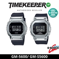 CASIO DIGITAL GM-5600-1/GM5600-1/GM-S5600-1/GMS5600-1 Stainless Steel Case Men Watch