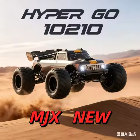 Mjx Hyper Go Rc Remote Control Car 10210 1/10 Full Scale Brushless 4wd High Speed Electric Professio