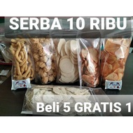 (0_0) [PROMO] SNACK SERBA 10 RIBU [BELI 5 GRATIS 1 POUCH] CEMILAN OLEH