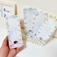 Life Four-Grid Card Holder Acrylic Four-Grid Card Holder Book Polaroid Small Card Storage Book ID Ho