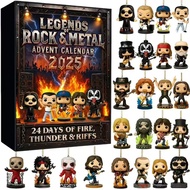 Legends Rock & Metal Advent Calendar Christmas Blind Box Advent Calendar Blind Box Pendant Hanging O