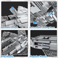 JMBricklayer F-22 Raptor Fighter Jet Building Block Set, Military Airplane Toy Army Construction