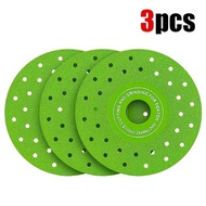 3pcs 4.5" Diamond Grinding Disc Set, Suitable For Tiles, Slate, Glass And Marble - Flat Grinding And